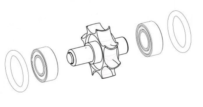 T2 Boost rotor diagram
